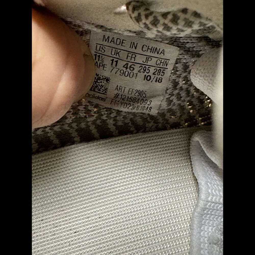 Size 11.5 - Adidas Yeezy Boost‎ 350 V2 Men’s Static Non-Reflective EF2905